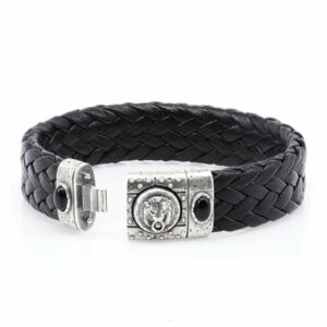 Bracciale Porta Romana Pelle Aperto