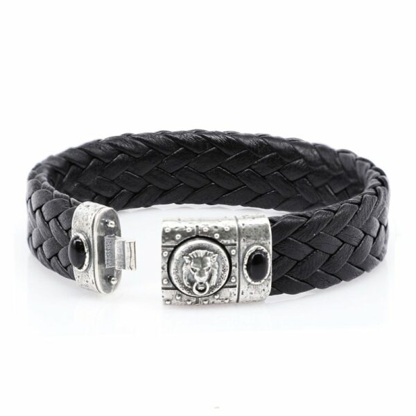 Bracciale Porta Romana Pelle Aperto