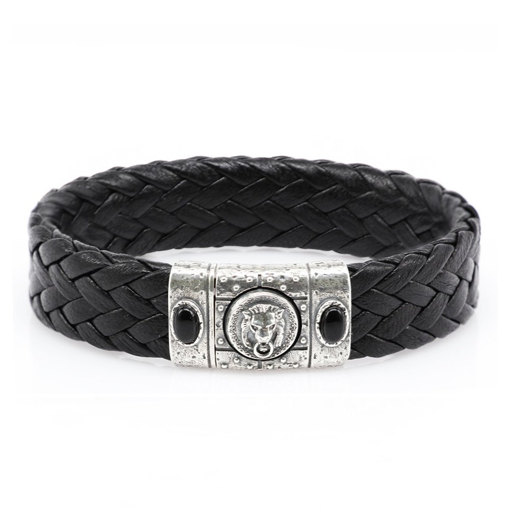 Bracciale Porta Romana Pelle Uomo
