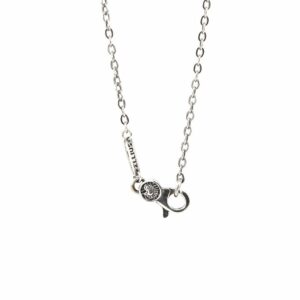 Collana Piuma d'Aquila Retro Argento Invecchiato