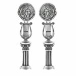 Symmetrical Lyre Earrings