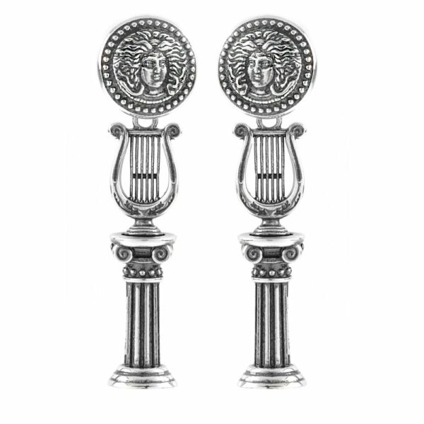 Symmetrical Lyre Earrings