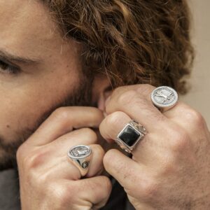 Indossato Anello Mitologia Uomo