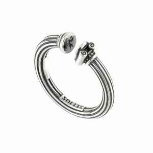 Anello Colonna Argento Uomo