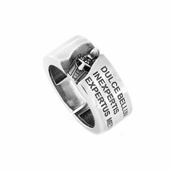 Anello Frase Latina Aperto