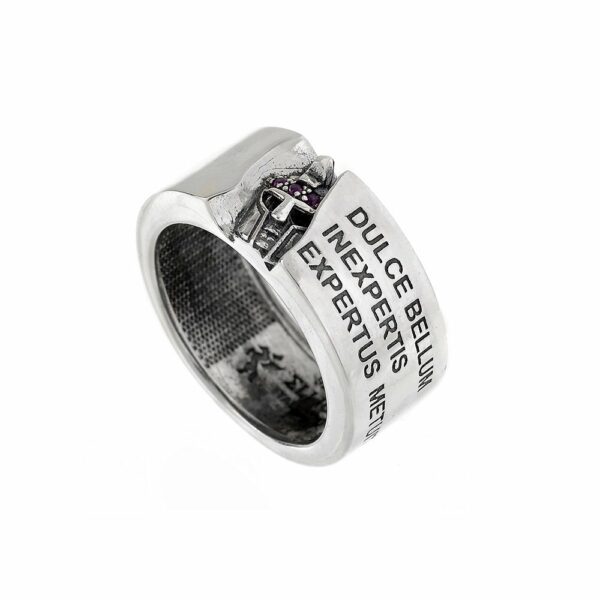 Anello Frase Latina Chiuso