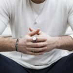 Indossato Anello Gemma Circolare