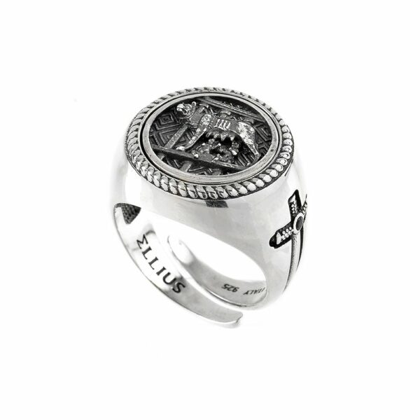 Lupa Capitolina Round Ring