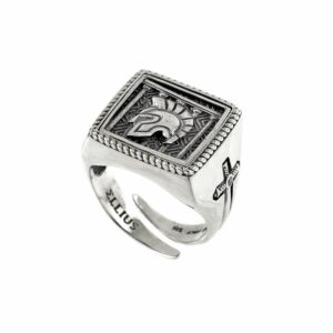 Anello Gladiatore Quadrato