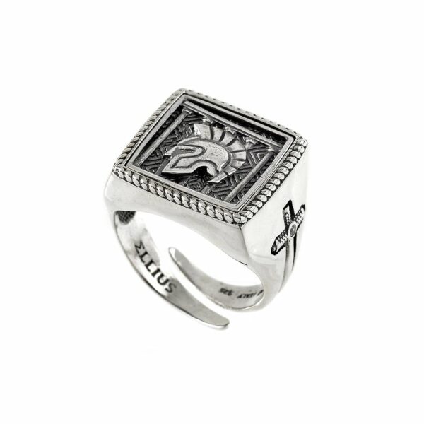 Anello Gladiatore Quadrato