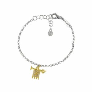 Bracciale Donna Charm Chiarina Musici Argento