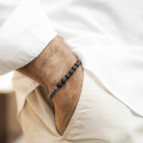 Indossato Bracciale Globo Terrestre