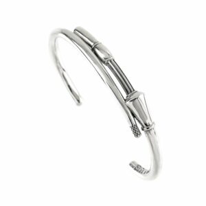 Bracciale Lancia Da Giostra Argento Invecchiato