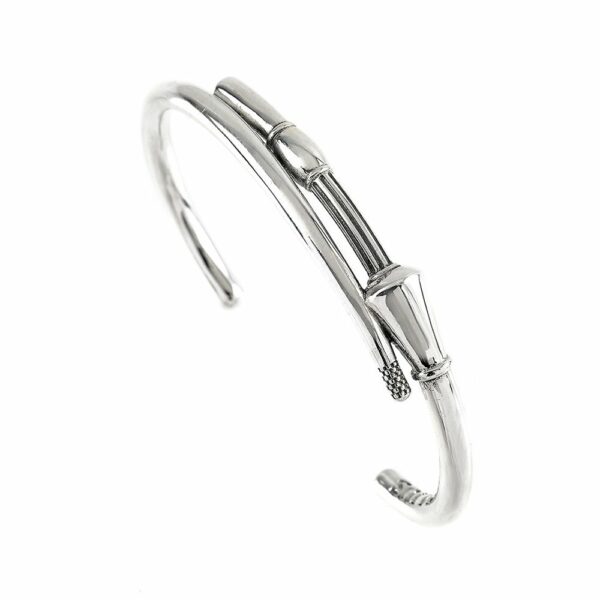 Bracciale Lancia Da Giostra Argento Invecchiato