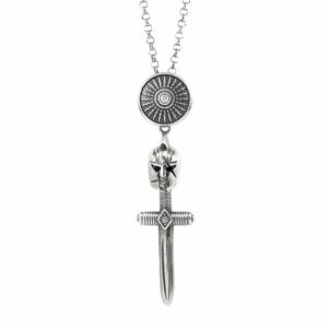 Collana Armatura Gladiatrice Senza Pietre