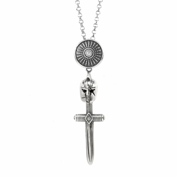 Collana Armatura Gladiatrice Senza Pietre