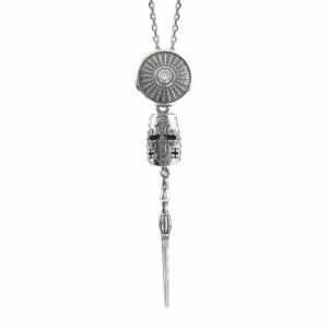 Collana Cavaliere Donna Elmo Liscio