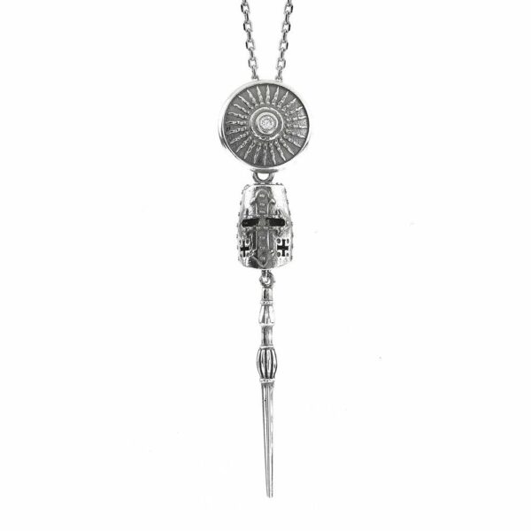 Collana Cavaliere Donna Elmo Liscio