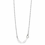 Collana Cavaliere Rodio Chiusura