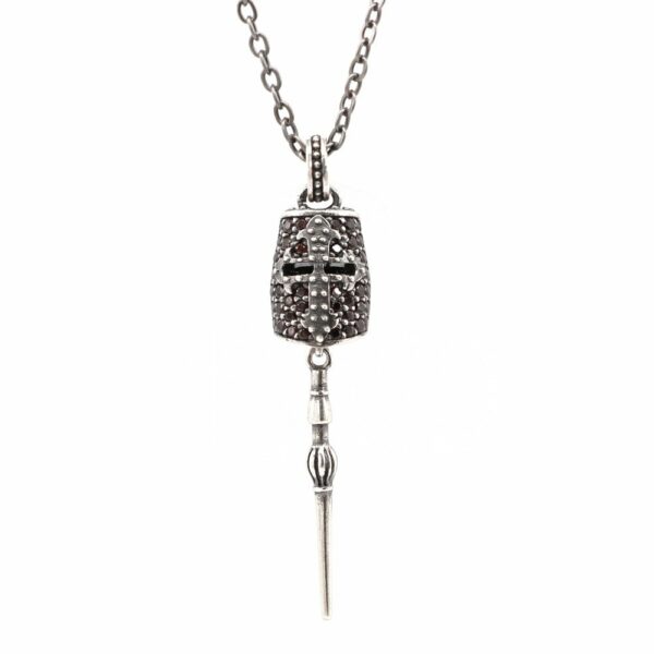 Necklace Knight Stones Brown