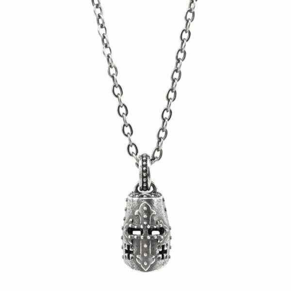 Collana Elmo Giostratore Senza Pietre