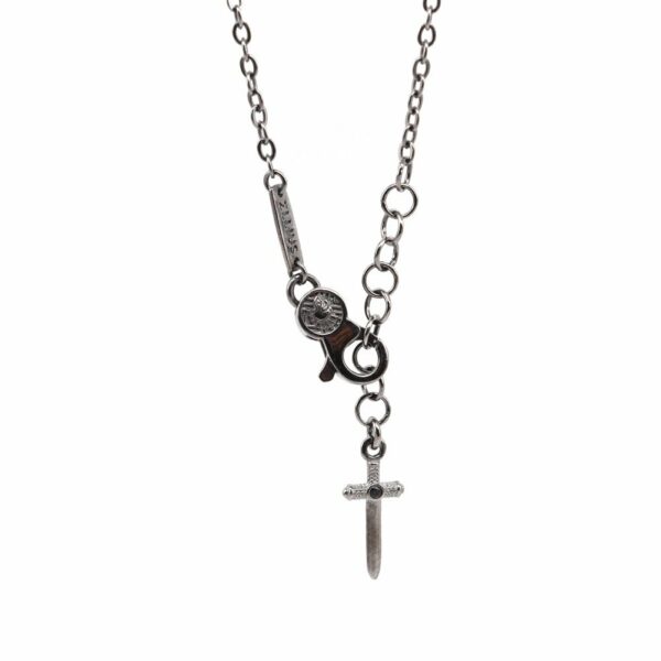 Gladiator Helmet Necklace Back