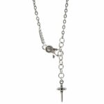 Collana Elmo Gladiatore Romano Argento Chiusura