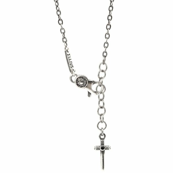 Collana Elmo Gladiatore Romano Argento Chiusura