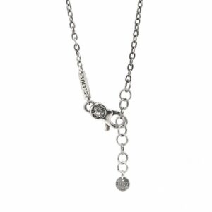 Collana Scudo Uomo Argento Retro