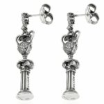 Symmetrical Unguentary Earrings Back