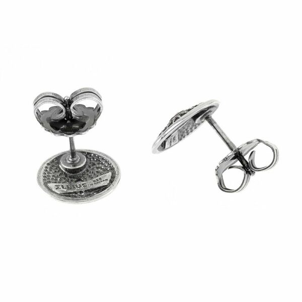 Orecchino Scudo Retro Argento Invecchiato