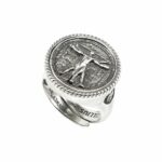 Vitruvian Man Ring