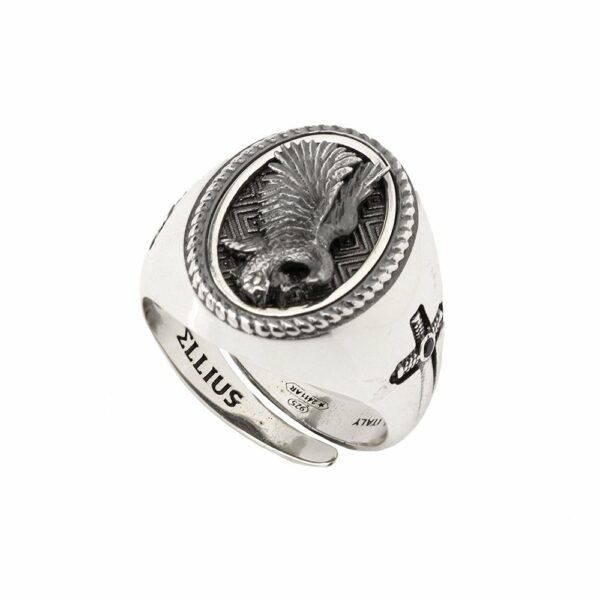 Anello Aquila Ovale