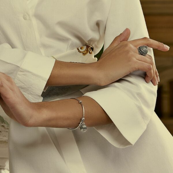 charm per bracciale opus rigido cupola san pietro roma