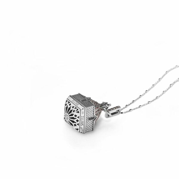 Dome of St.Antonio in Alberobello Rose Window Necklace