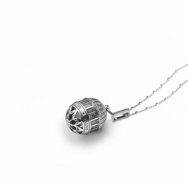 Dome of St.Antonio in Padova Rose Window Necklace