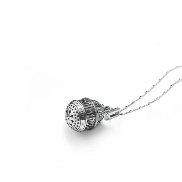 Dome of St.Maria Assunta in Palermo Necklace Back