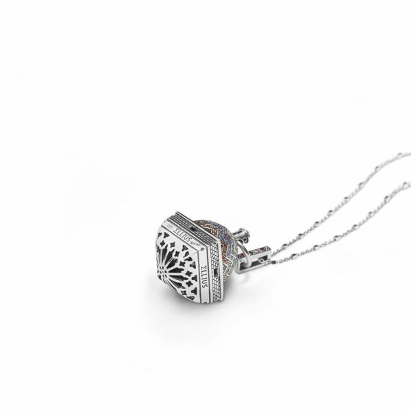 Dome of St.Paolo in Olbia Rose Window Necklace