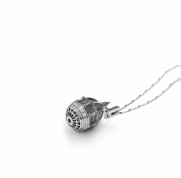 Dome of St.Pietro Apostolo in Cerignola Necklace Back