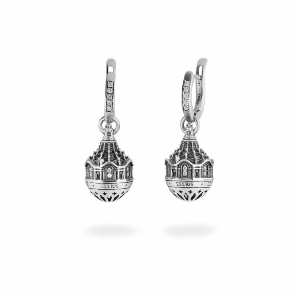 Dome of Shroud Chapel in Torino Earrings