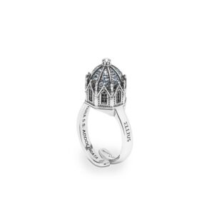 Anello Minimal Cupola Castel Petroso