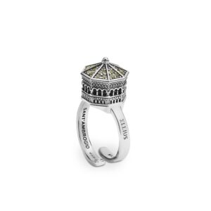 Anello Minimal Cupola Sant Ambrogio Milano