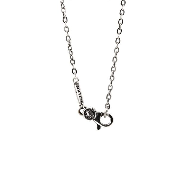 Collana Serpente Argento Uomo Retro