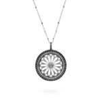Collana Rosone Duomo Santa Maria Assunta Modena gioielli argento Ellius