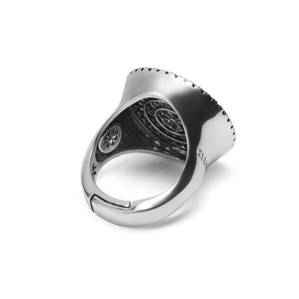 Anello Rosone San Rufino Assisi Retro