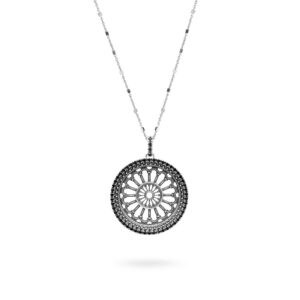 collana rosone basilica matera donna gioielli argento ellius