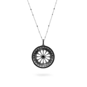 collana rosone duomo medio calabria donna gioielli argento ellius
