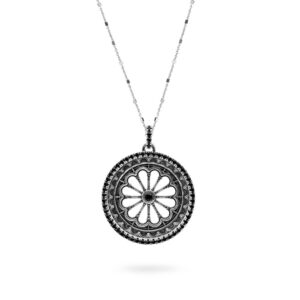 collana rosone duomo reggio calabria donna gioielli argento ellius