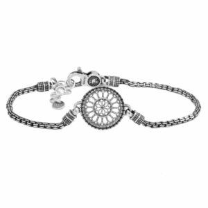Bracciale Rosone Aquila gioielli argento Ellius