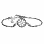 Bracciale Rosone Padova Sant Antonio gioielli argento uomo Ellius